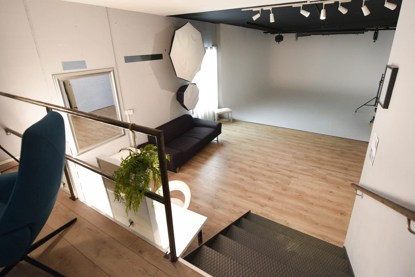Vue depuis la mezzanine